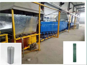 1000m / Jam Wire Mesh PVC Coating Line Untuk Produk Wire Mesh Kapasitas Tinggi
